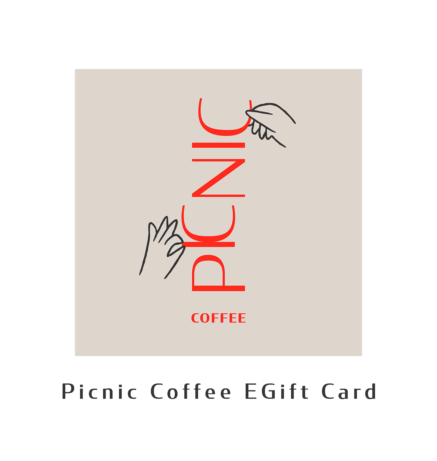 Picnic Coffee Gift Card